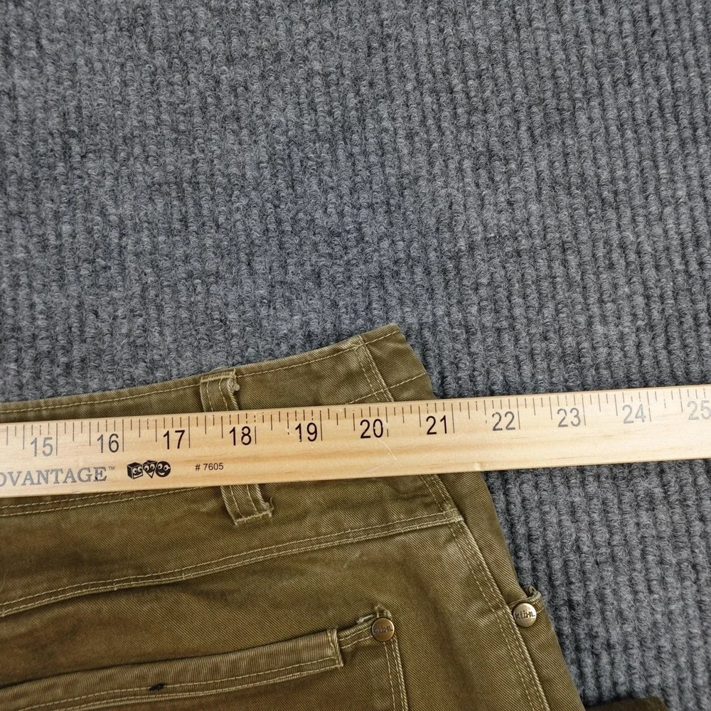 Kuhl Rydr Pants Mens 40x32 Brown Canvas Vintage Patina Dye Workwear Outdoor - Picture 8 of 9